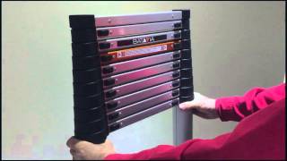 Telescopic Ladder  Revolutionary soft close design [upl. by Kinna]