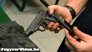 Walther PP 765 mm Browning preWW2 original  FegyverVideo hu [upl. by Reh]