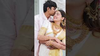 Diya Krishna Wedding Second Look ♥️😍🤍 diyakrishna ashwin wedding ahaanakrishna hansika [upl. by Adoc]