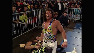 Johnny Polo Raven vs Marty Jannetty feat The Quebecers on Commentary 1993 WWF [upl. by Meldon]