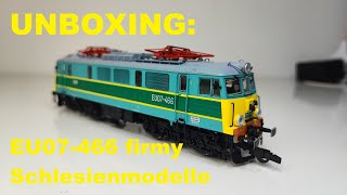 UNBOXING EU07466 firmy Schlesienmodelle [upl. by Malti777]