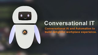 AutomationEdge Conversational IT  AI Chatbot and Automation for IT Support [upl. by Charo]