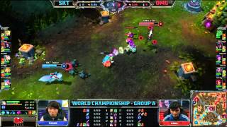 SKTT1 vs NJS  SK Telecom T1 vs NaJin Black Sword Game 1  SemiFinals D1 G1  Worlds 2013 S3 VOD [upl. by Avihs]