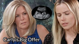 General Hospital Spoilers  Carlys big offer Sasha protects her child and eliminates Willow [upl. by Darb]