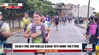 Salida del II Trail CXM Canillas de Albaida Reto Higinio con Ettiene [upl. by Uohk]