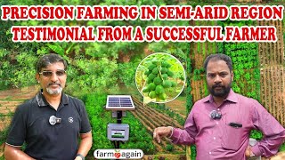 Precision farming in semiarid region  Testimonial from a Successful Farmer  Country Farm English [upl. by Roldan]