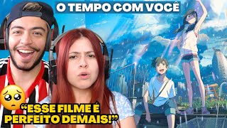 O TEMPO COM VOCÊ é absurdamente LINDO  TENKI NO KO  REACT [upl. by Esom]