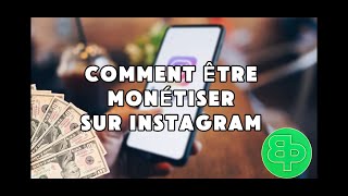 comment etre monetiser sur instagram [upl. by Ocer265]