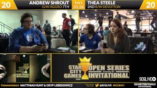 SCGINVI  Las Vegas  Quarterfinals  Thea Steele vs Andrew Shrout [upl. by Alfred]