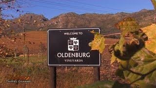 Oldenburg Wines Stellenbosch South Africa  Africa Travel Channel [upl. by Orlina]