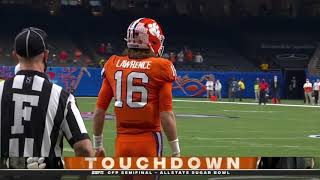 Trevor Lawrence Opening Drive Touchdown vs Ohio State  2021 College Football [upl. by Bechler]