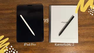 iPad Pro vs Remarkable 2 The Perfect Combination  Heres Why I Use Both [upl. by Anaeed]