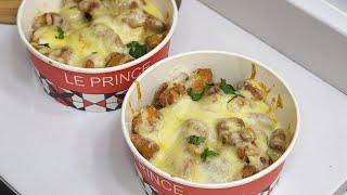 غراتان بوتين الكندية gratin poutine 🍗🧀 [upl. by Tarra]