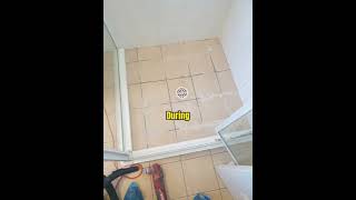 Shower Floor Regrouting [upl. by Maite]