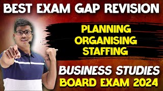 Business studies Best Exam Gap Revision  Chapter 4 to 6  class 12 Business studies Board exam 2024 [upl. by Risan]