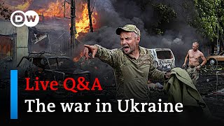 Live QampA What is the current situation in Ukraine  DW News [upl. by Ahsenot604]