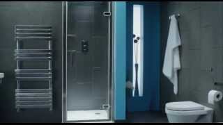 Bathstore 201011 TV Advert  Atlas Hinge Shower Door [upl. by Eanal16]