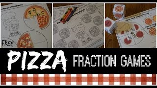 Pizza Fraction Games [upl. by Ahc]