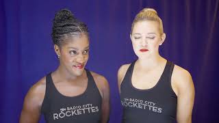 The Radio City Rockettes Rehearse for CHRISTMAS SPECTACULAR [upl. by Kwan]