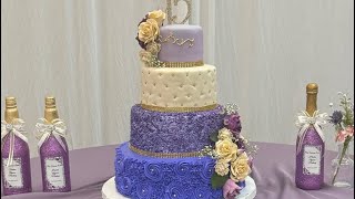 Pastel morado de 15 años [upl. by Ettelegna]