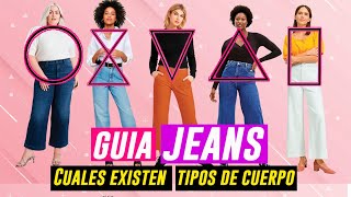 GUIA DE JEANS ¿CUALES EXISTEN y TIPOS DE CUERPO ¿CUAL ES PARA TI │Magic Armarium [upl. by Joceline]