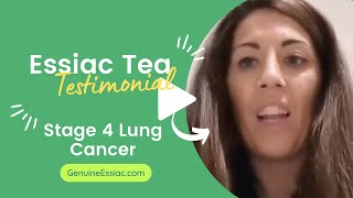 Essiac Tea Testimonial Stage 4 Lung Cancer [upl. by Drarej]