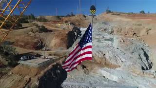 Oroville Spillways Update July 7th 2017 [upl. by Ardnazxela]