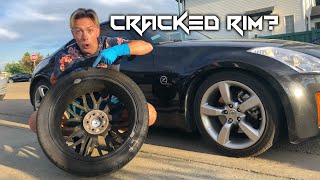 How to fix a cracked RIMWHEEL Cheap  Easy [upl. by Freudberg]