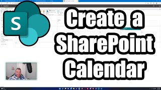 How to Create a Calendar in SharePoint  Microsoft SharePoint  2022 Tutorial [upl. by Gide397]