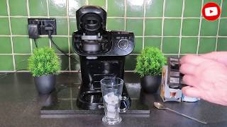 Making LOR Iced Latte Macchiato with Bosch Tassimo My Way Coffee Machine [upl. by Megen]