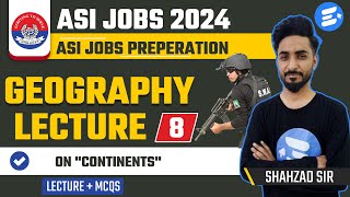 World Continents  World Geography  ASI Sindh Police Preparation  SPSC ASI Preparation [upl. by Reedy538]