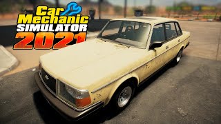 3 сюжетный заказ в Car Mechanic Simulator 2021 Ремонтируем Vallsen 2040 в режиме эксперта [upl. by Ernestus27]