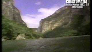 El Canal de las Estrellas Cañon del sumidero La imagen del canal era Eugenia Cauduro en 1993 [upl. by Lebazej]