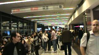 INSIDE NEW MONTEVIDEO AIRPORT TERMINAL MVD [upl. by Wanda2]