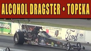 Top Alcohol Dragster Eliminations 2018  TOPEKA NATS [upl. by Ynavoeg]