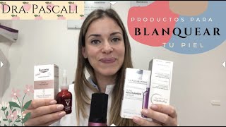 Productos para blanquear tu piel dermatóloga explica [upl. by Sallie819]