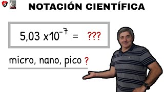 03 Notación Científica y Prefijos del Sistema InternacinalFundamentos [upl. by Alrep]