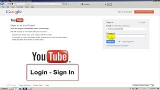 How to login to Youtube  sign in Free amp Easy [upl. by Siclari386]