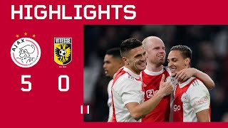 Semifinal ✔️  Highlights Ajax  Vitesse  KNVB Beker [upl. by Shiller784]