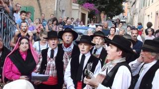 NOSTOS 2011  Cargèse  Canti d Aiacciu devant la mairie de Cargèse [upl. by Imorej]