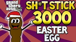 GTA 5  quotTHE SHT STICK 3000quot Easter Egg quotGTA V Secretsquot Grand Theft Auto 5  Chaos [upl. by Skantze893]