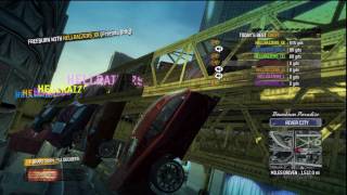 Burnout Paradise Hellraizers Glitch ✖ Part 1  How To Get Invincible  Drivable Wreck Area [upl. by Shanleigh]