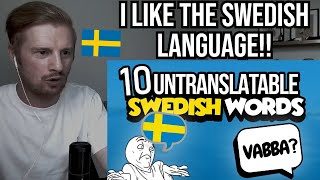 Reaction To 10 Untranslatable Swedish Words [upl. by Eisus]