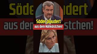 Markus Söder plaudert bei Miosga aus dem Nähkästchen [upl. by Rufe]