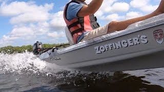 5HP Outboard on a Kayak [upl. by Sarina247]