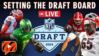 Setting Cincinnati Bengals 2024 Draft Board LIVE  Who Will They Take [upl. by Yort]