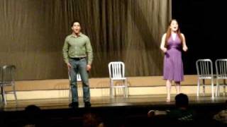 Wagner College Theater Majors Jillian Renee Severin and Joey Tierno [upl. by Akinorev181]