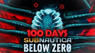 I Spent 100 Days In Subnautica Below Zero Heres what happened [upl. by Ellemac175]