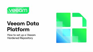 Veeam Data Platform How to Set Up a Veeam Hardened Repository [upl. by Neeloj]