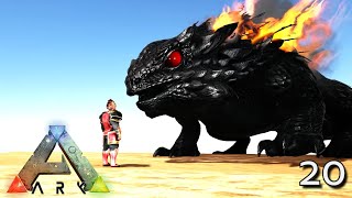 EPIC GIANT DEMONIC THORNY DRAGON  ARK SURVIVAL EVOLVED ARK MODDED PRIMAL FEAR TALAMH E20 [upl. by Asseret]